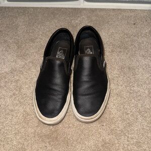 Leather Vans